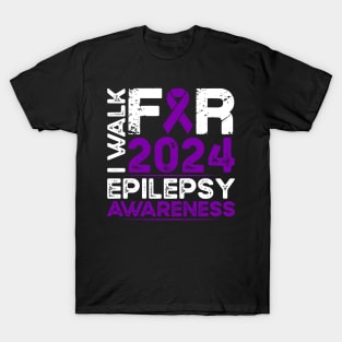 Epilepsy Awareness Walk 2024 T-Shirt